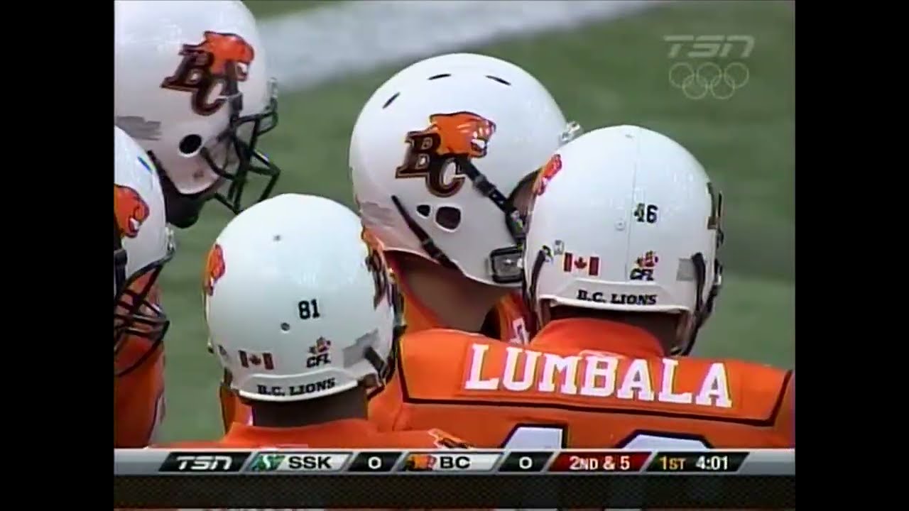 October 2, 2009 - CFL - Saskatchewan Roughriders @ BC Lions