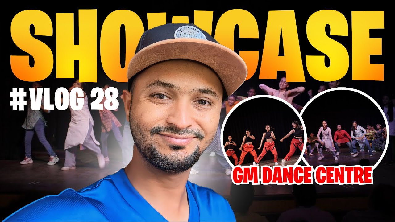 GM Dance Centre showcase | Alok Rawat vlogs #vlog28 #gmdancecentre