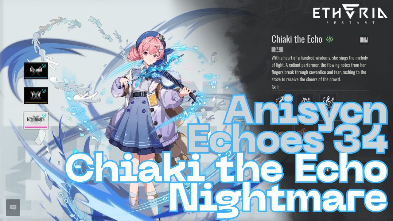 Etheria Restart   Anisync Echoes   34 Chiaki the Echo