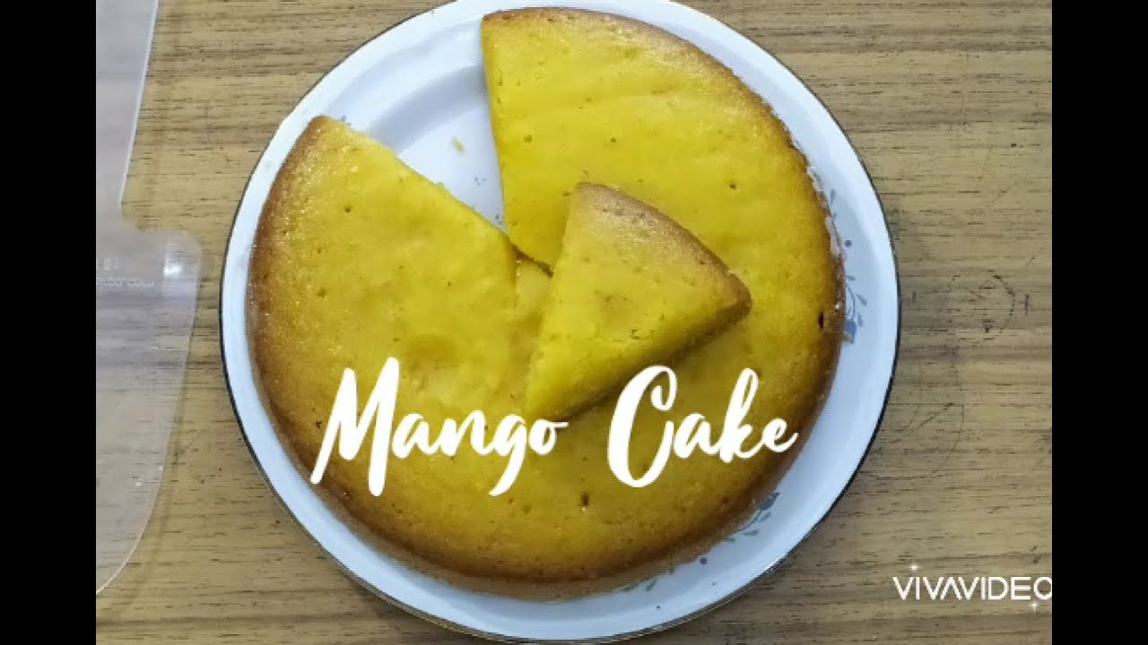 Mango cake #noegg#nooven