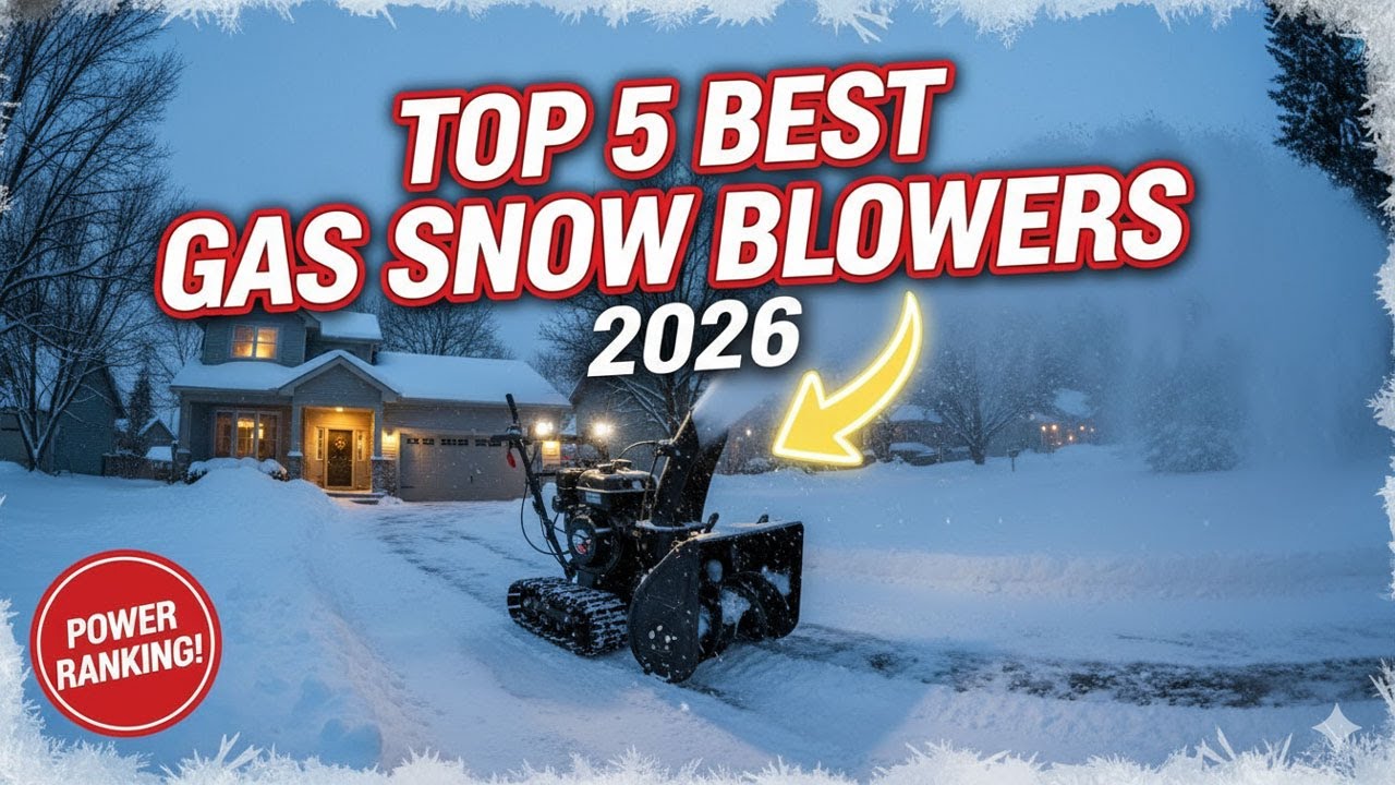 Top 5 Best Gas Snow Blowers for Heavy Snow 2026 Expert Choices