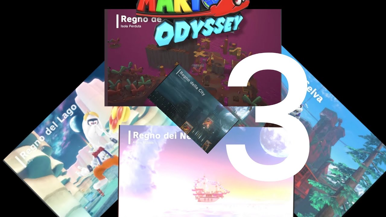 Super Mario odyssey episode 3.mini boss , Regno della selva, mini boss, Boss, Regno dei nembi