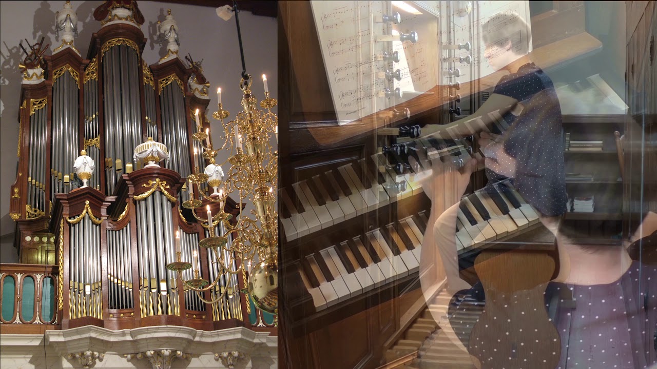 Mel Bonis (1858-1937) Pri&egrave;re - Camille D&eacute;ruelle - orgel Abdijkerk Den Haag-Loosduinen