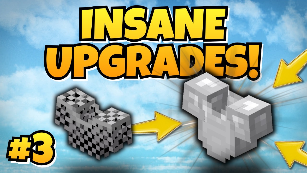 Масштабные улучшения снаряжения!! | Испытание Skyblock без острова, эпизод 3