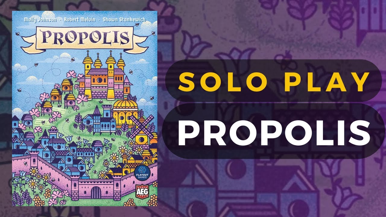 Propolis Board Game Solo Playthrough | DaniCha