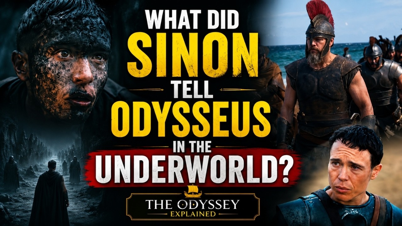 What Did Sinon Tell Odysseus in the Underworld  The Odyssey Explained