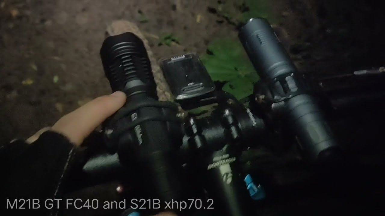 My dark night ride with Convoy m21b gt FC40 and s21b xhp70.2