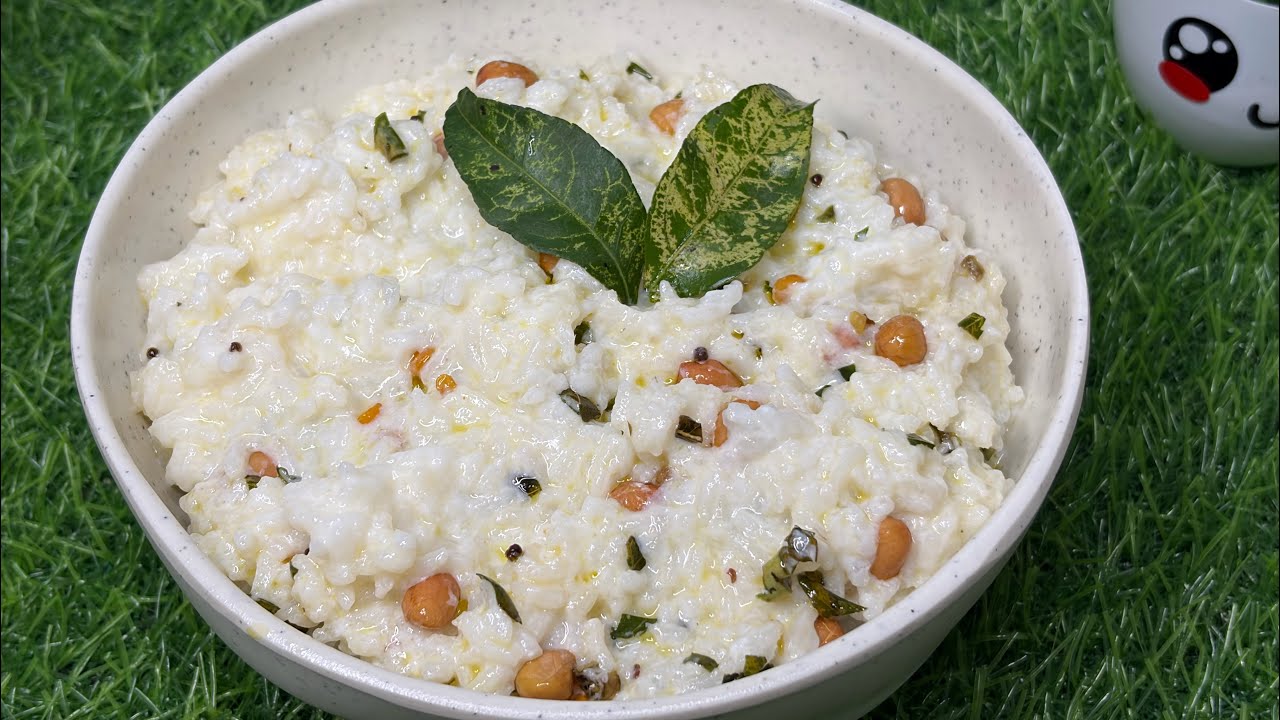 दही चावल बनाने का आसान तरीका | साउथ इंडियन कर्ड राइस रेसिपी | Daawat Pushpa Ki#curdrice #summer 
