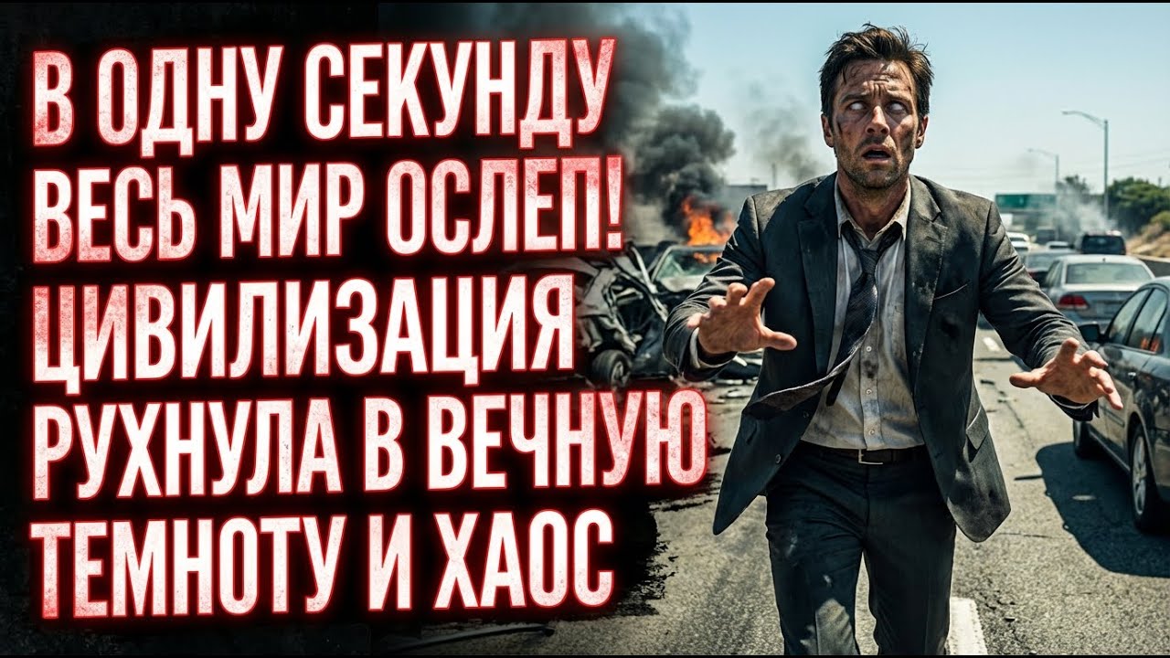 ЧТО ЕСЛИ ВСЕ ЛЮДИ ОСЛЕПНУТ? Страшный Сценарий Конца Света