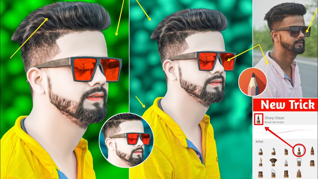 Autodesk New Tool Face Smooth & White Photo Editing Tutorial | Autodesk Background & Face Editing ||