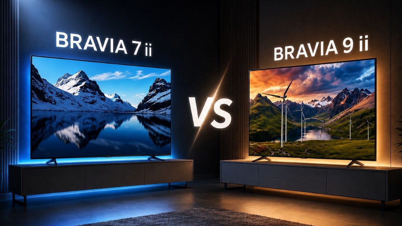 Sony BRAVIA 7 II против BRAVIA 9 II &mdash; стоит ли переплачивать за BRAVIA 9 II?