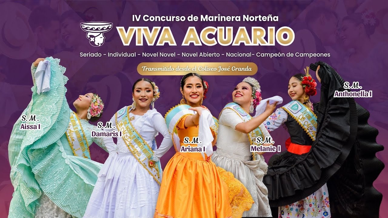 Concurso de MARINERA ✨ VIVA ACUARIO 