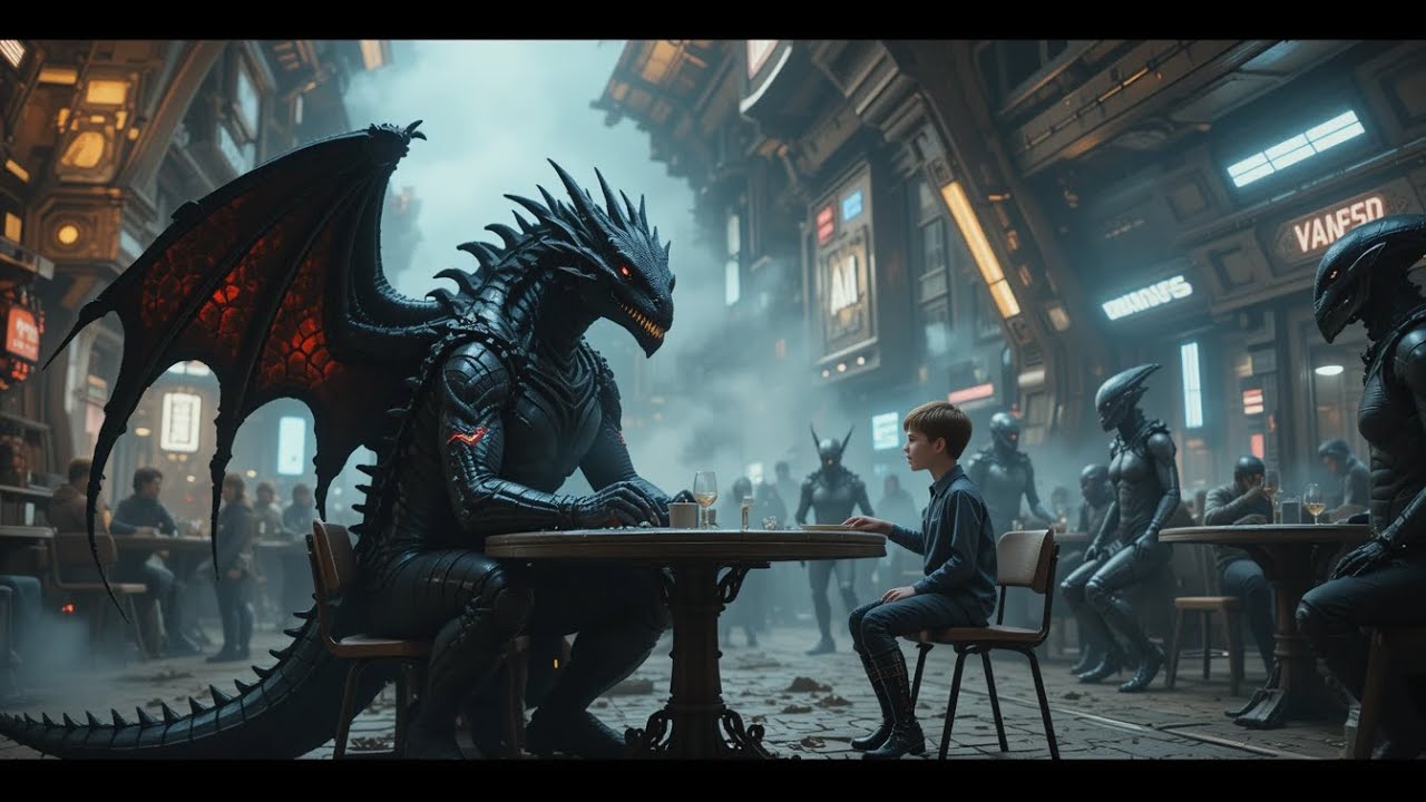 Сломанный человеческий мальчик сел за один стол с драконом — и навсегда изменил галактику | Научн...