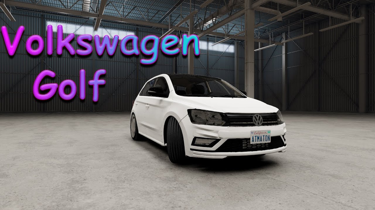 Volkswagen Golf(2022)-BeamNG Drive(#1067)