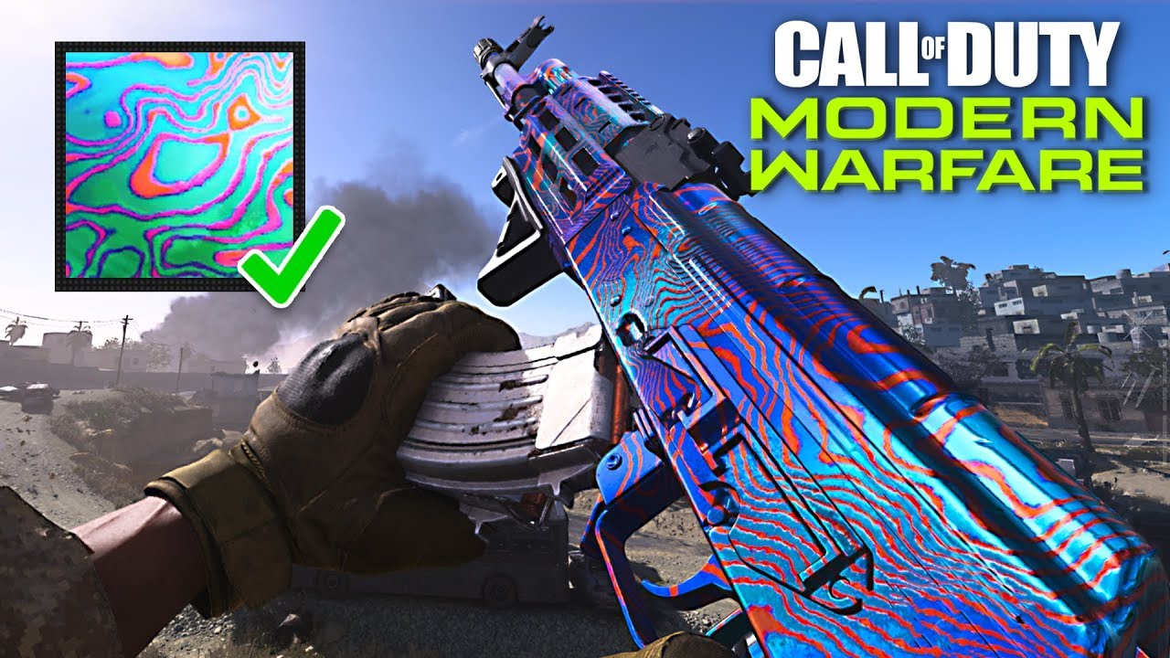 Unlocking DAMASCUS CAMO in MODERN WARFARE!!