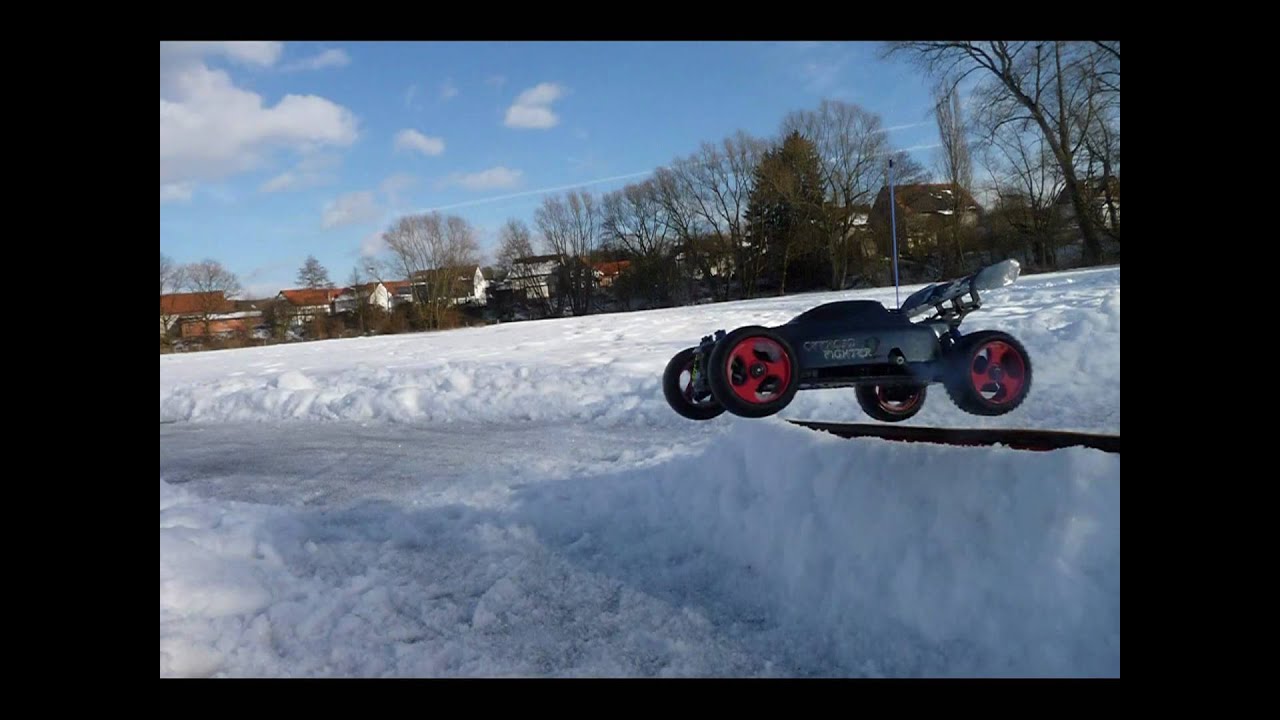 Super Figther G und Off-Road Fighter II auf Eispiste