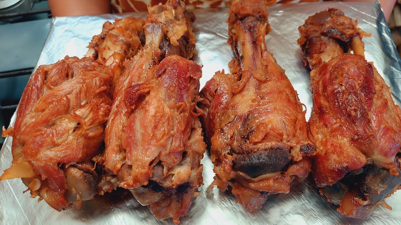 Chamorros de Puerco en Carnitas [como prepararlos] paso a paso