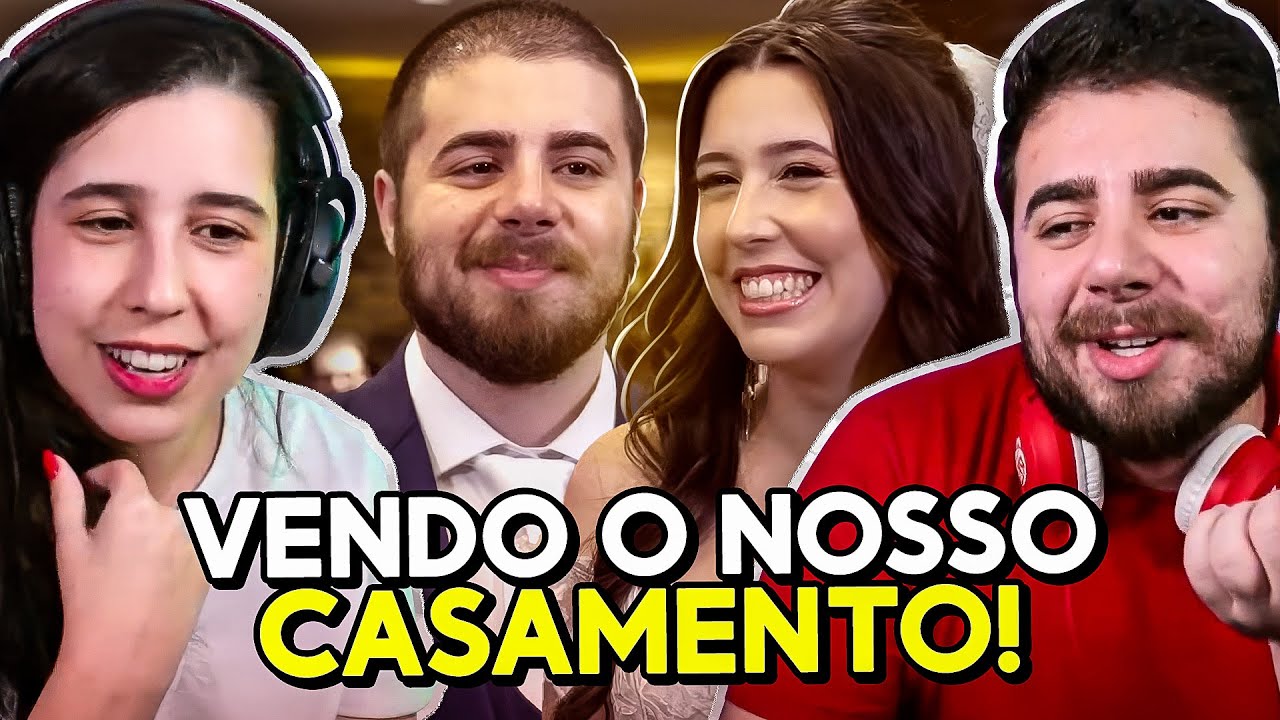 REAGINDO AO MEU CASAMENTO! | Corte de Live
