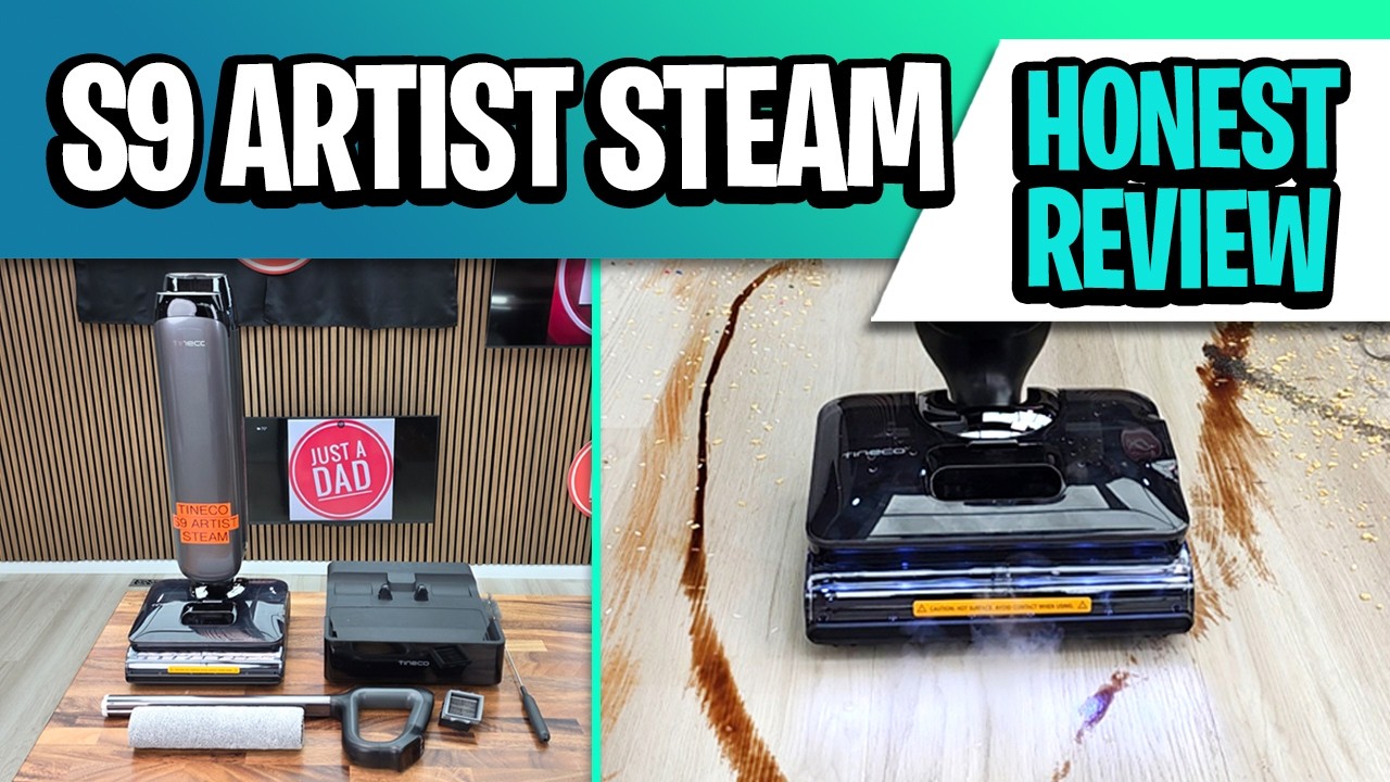 Worth $1,000 Tineco Floor One S9 Artist Steam Wet Dry Vacuum Floor Cleaner - Honest Review