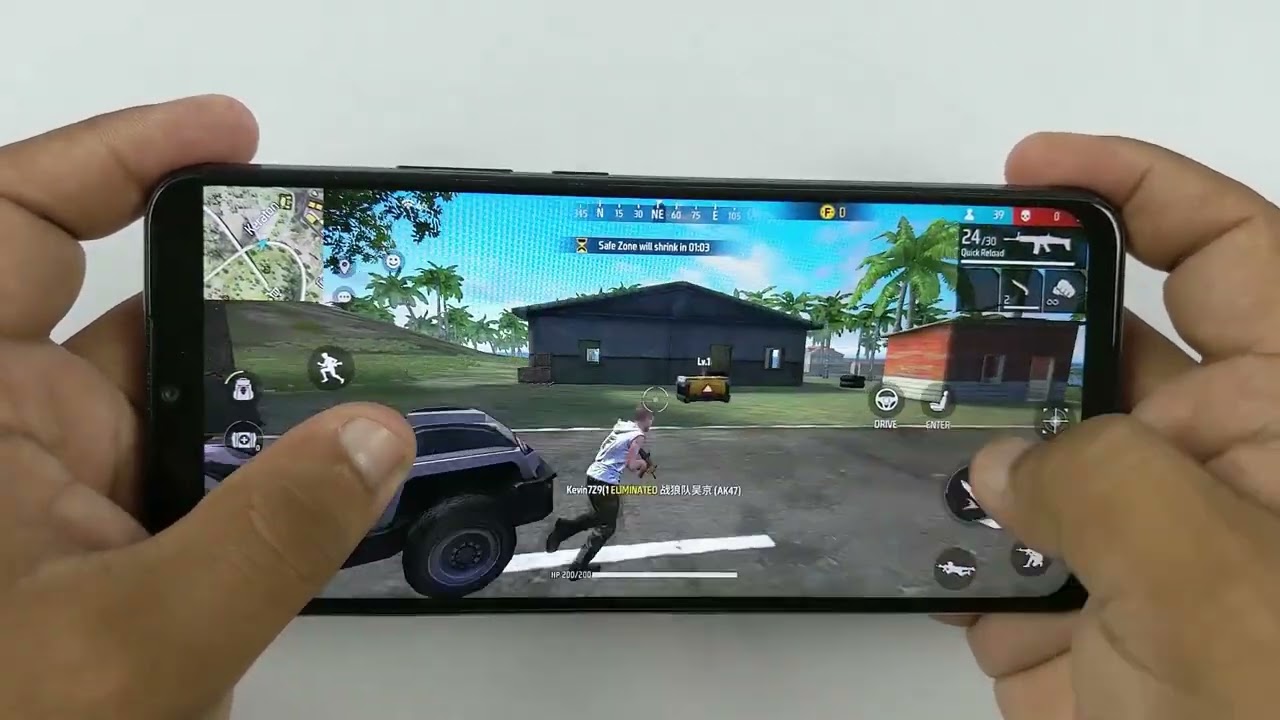 Infinix Hot 9 Play Test Game Garena Free Fire | Ram 4GB, Helio A25