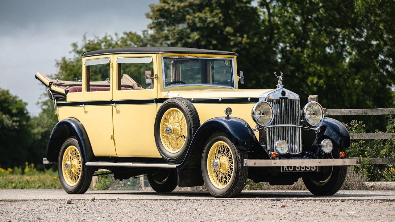 1929 Lanchester 30hp Straight Eight Landaulette