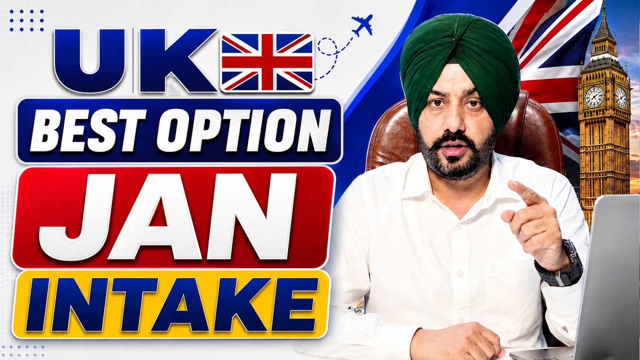 UK JAN INTAKE BEST OPTION | STUDY VISA UPDATES 2026 |  USA CANADA UK | THE VISA OFFIC