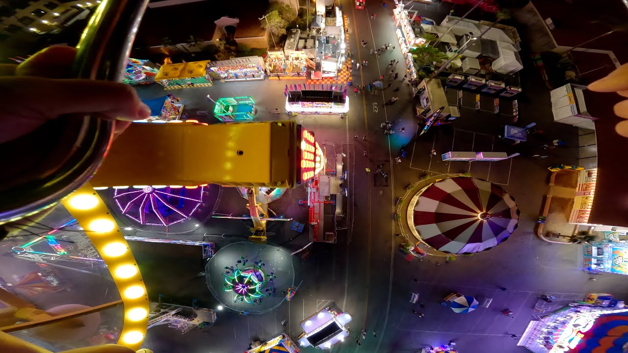 Fair Ride Defender ночью 4K POV 60FPS