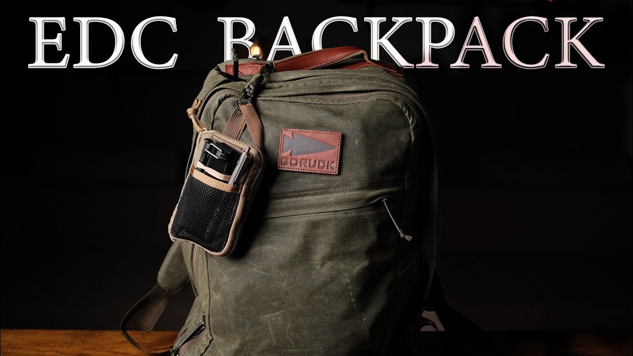 EDC BACKPACK | EVERYDAY CARRY BACKPACK LOAD OUT 2025