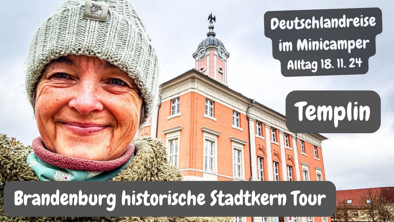 Vlog 223 Templin • Uckermark • Stadtmauer • Türme • Fachwerk • Stellplatztipp 