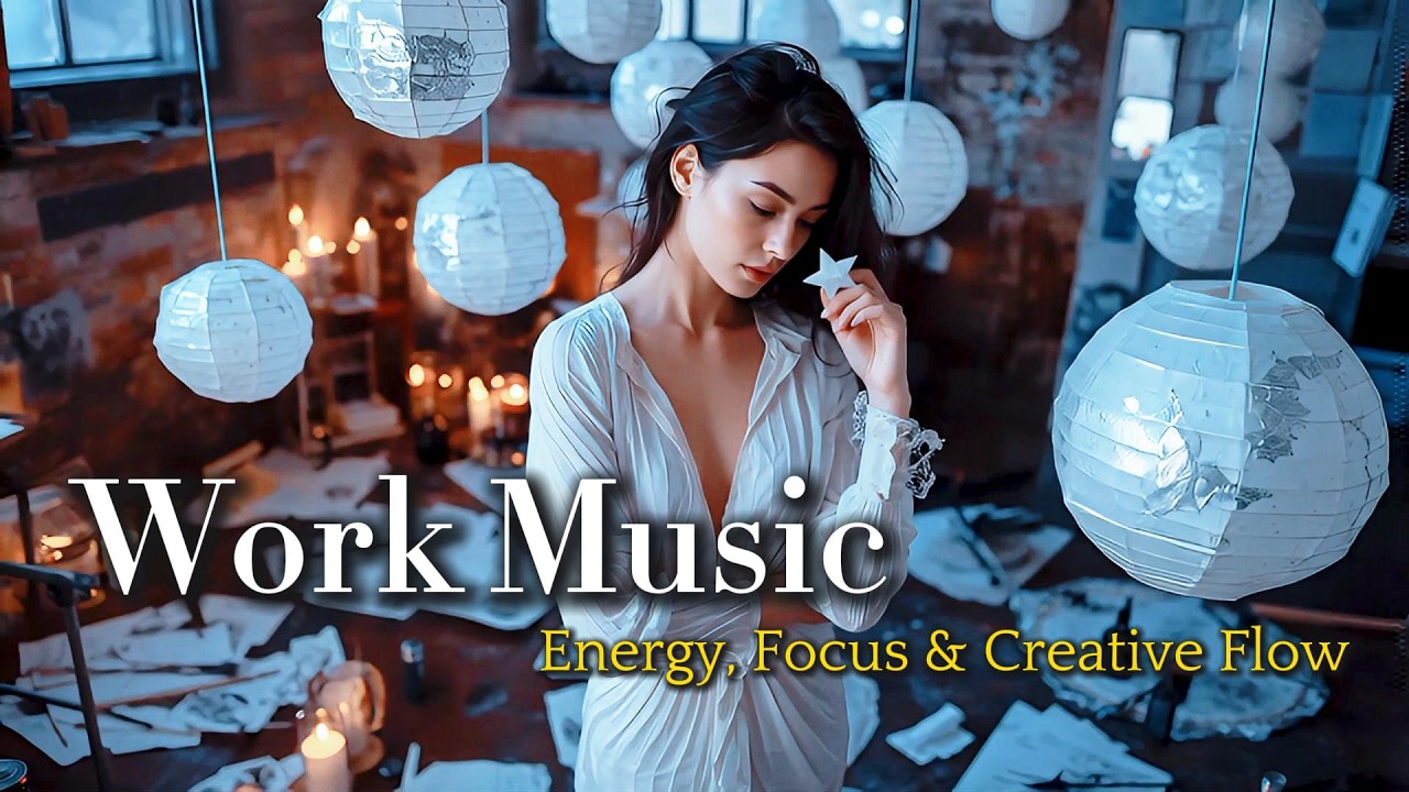 Work Music for Focus & Energy | Future Garage Mix for Creative Flow