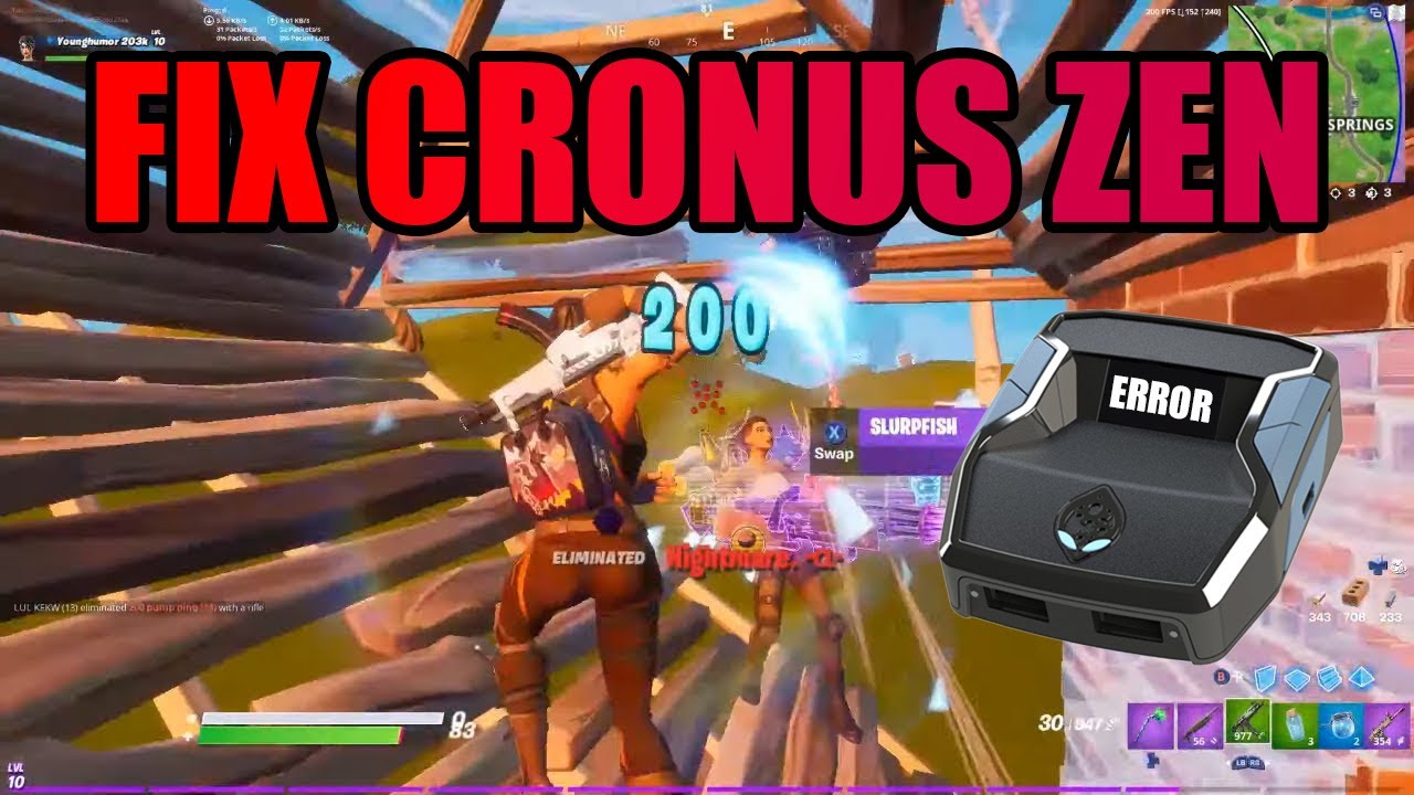 How to fix EVERY CRONUS ZEN ERROR/ ISSUE!