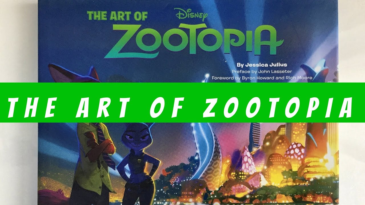 The Art of Zootopia (flip through) Disney Artbook