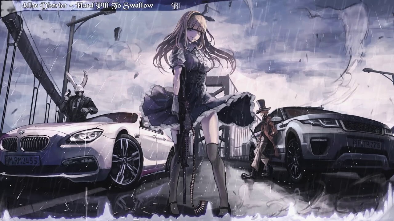 Nightcore - Hard Pill To Swallow [ Blacklite District ]