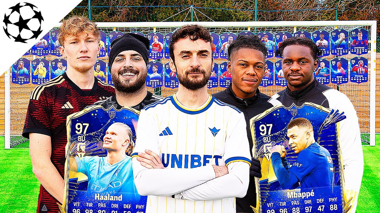 QUI CR&Eacute;ERA LA MEILLEURE DRAFT LIGUE DES CHAMPIONS DANS LA VRAIE VIE ? (@pitchaddict vs @VINSKYFC)
