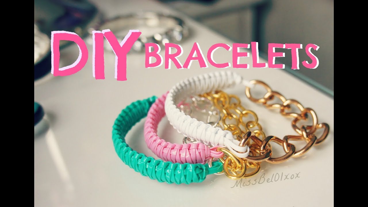 How to: DIY Cobra Braid Bracelet! - MissBel01xox