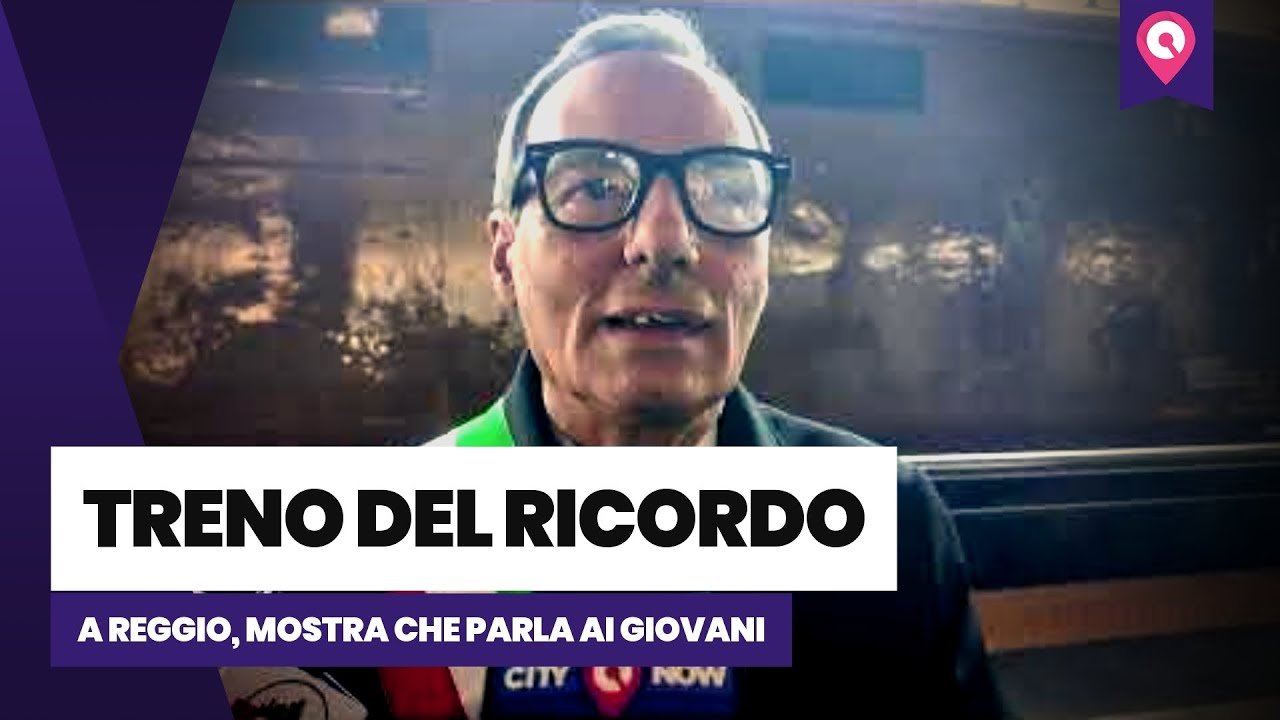 Treno del ricordo a Reggio, Sbarra: ‘Un viaggio nel passato che parla ai giovani’