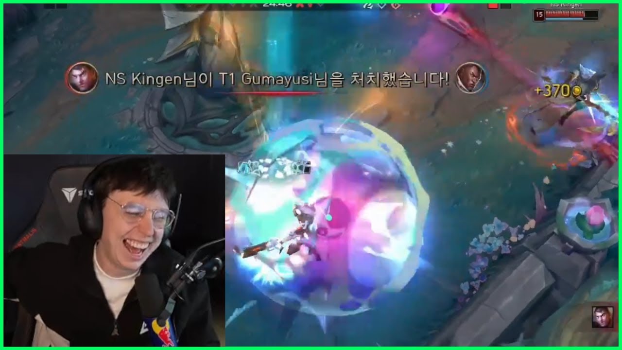 Worlds Finals MVP Kingen 1v9ing VS T1