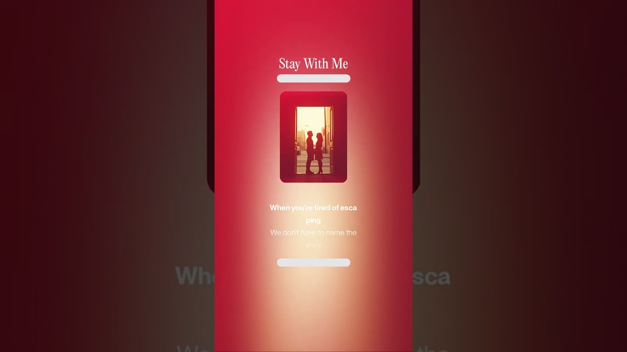 Stay with Me