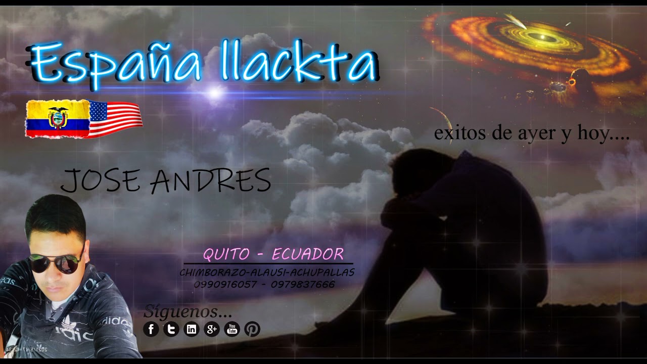 Josè Andrès Sanaguaray. España llackta (exitos de hayer y hoy) full hd 1080p.