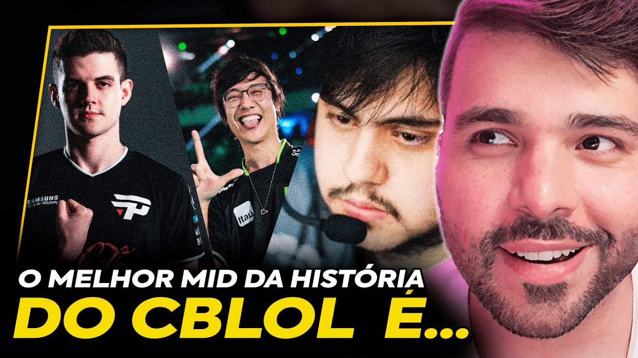 🚨TIERLIST POLÊMICA! QUAL O MELHOR MID DA HISTÓRIA DO CBLOL?!