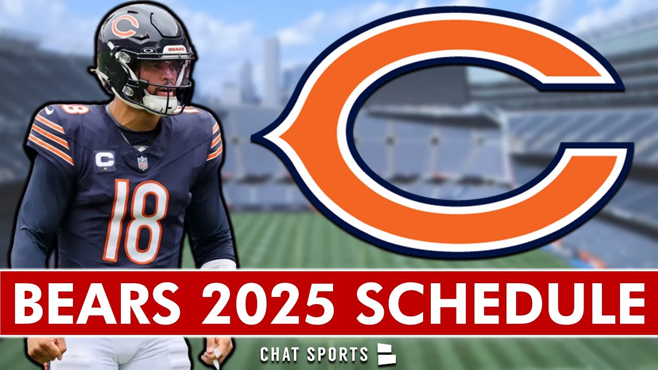 🚨Chicago Bears 2025 Schedule - Instant Reaction & Analysis🚨