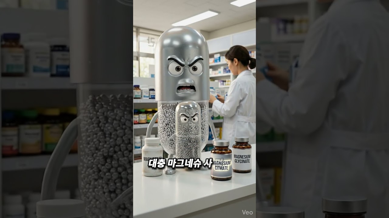 홍삼은 사면서 마그네슘은 왜 안 먹어 한국인 절반이 모자랍니다 (빡친 캡슐의 마그네슘 폭로) #shorts #건강기능식품 #건강꿀팁 #건강정보