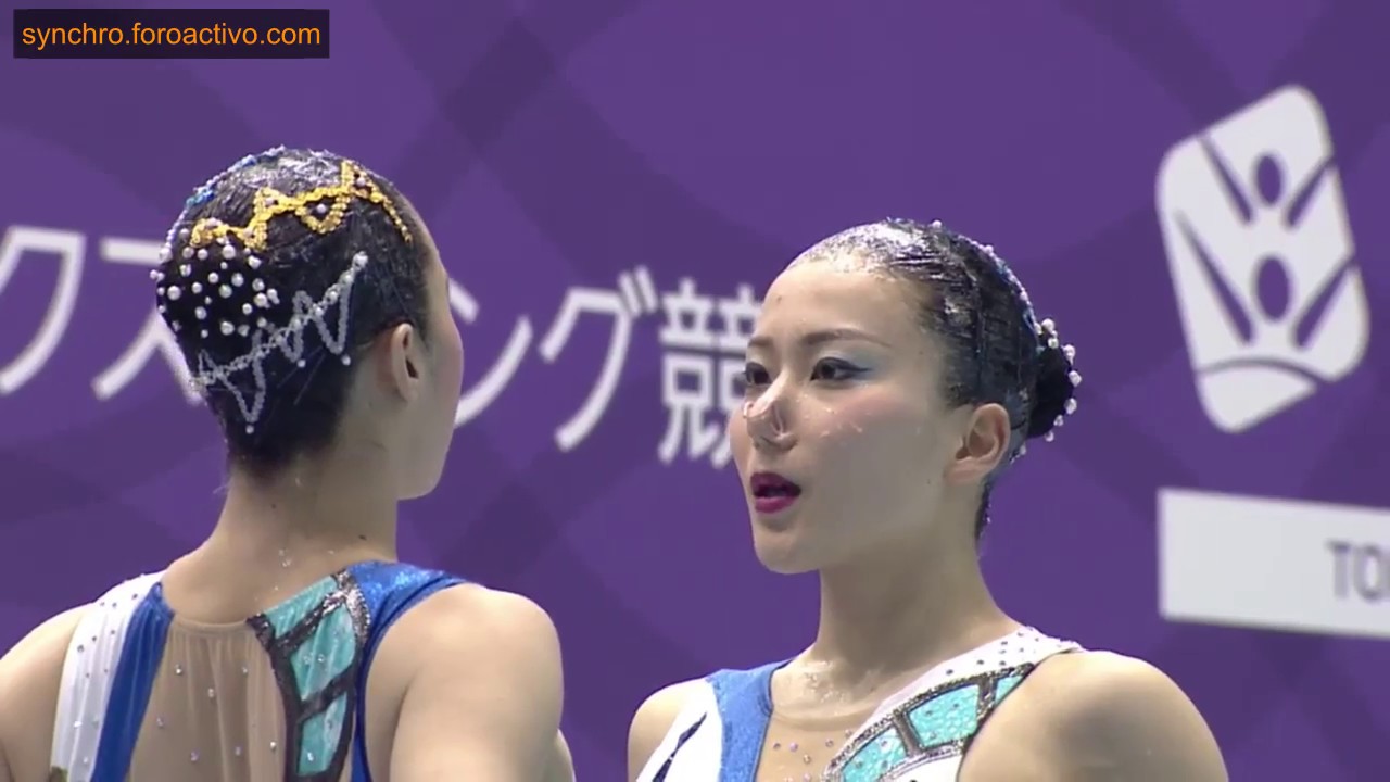Yukiko Inui/Kanami Nakamaki (JPN) Duet Free Preliminary Japan Open 2018