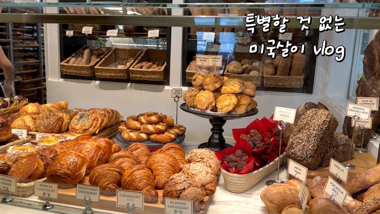 미국살이 Vlog | 뉴져지에서 공증받기, Balthazar Bakery
