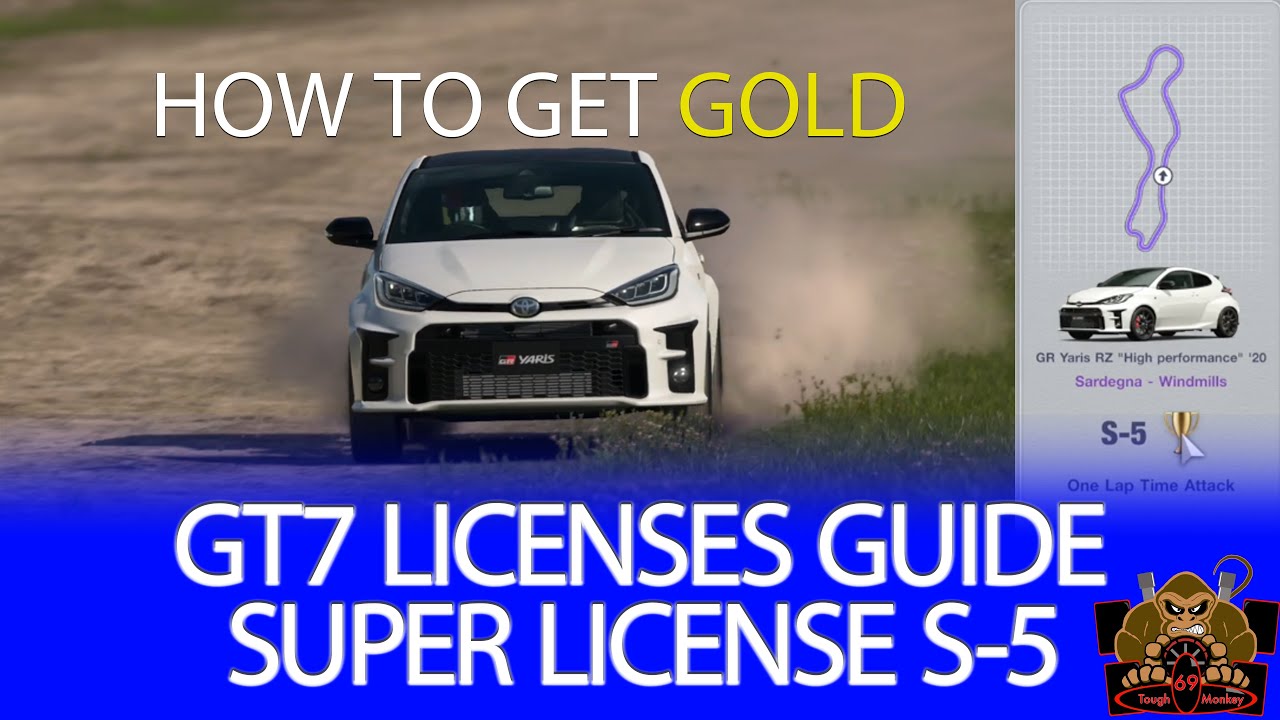 GT7 Super License S-5 — пошаговое руководство по золотому стандарту — Sardegna Windmills Yaris GR S5