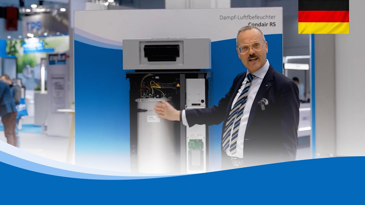 Interview mit Andrej Arnold: Condair RS – Dampfluftbefeuchtung