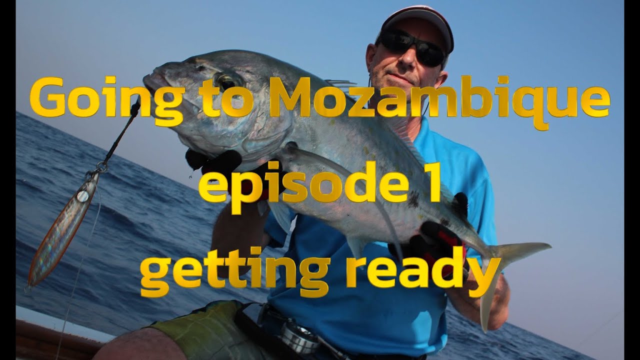 Popping and Jigging in Mozambique  episode 1- getting ready with Terry Smith Jigabite