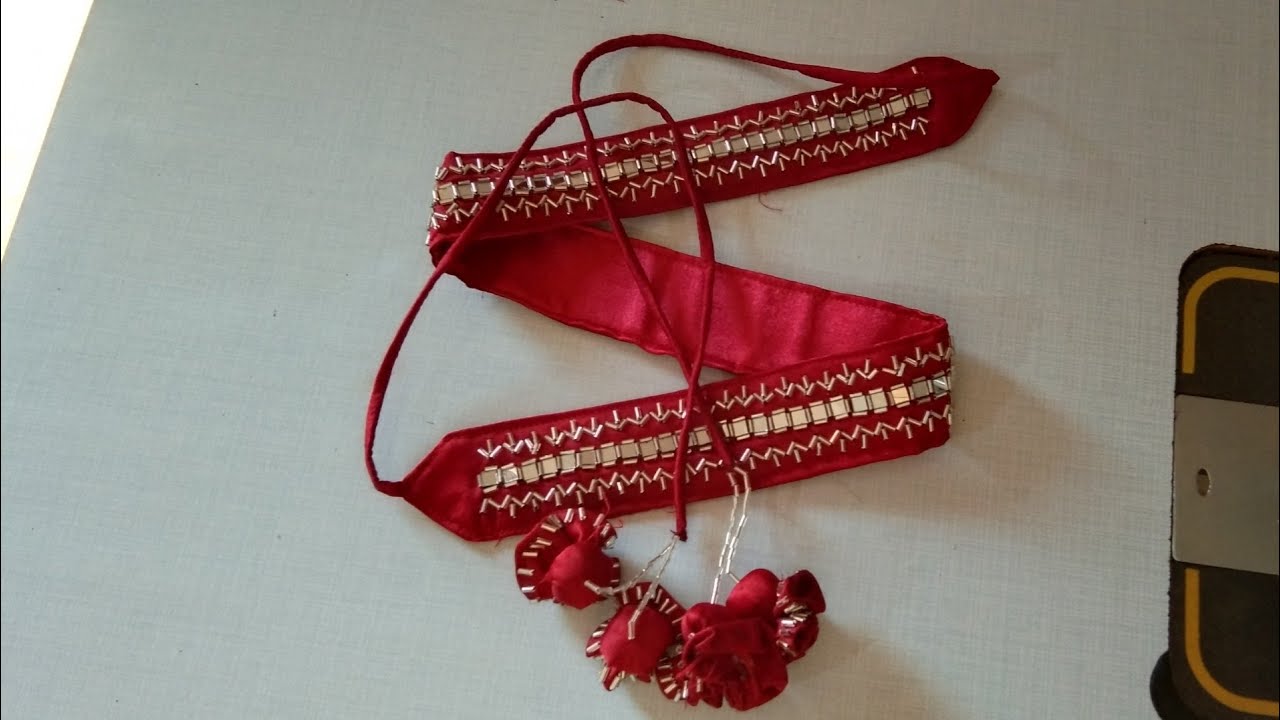 Saree belt making at home very easily