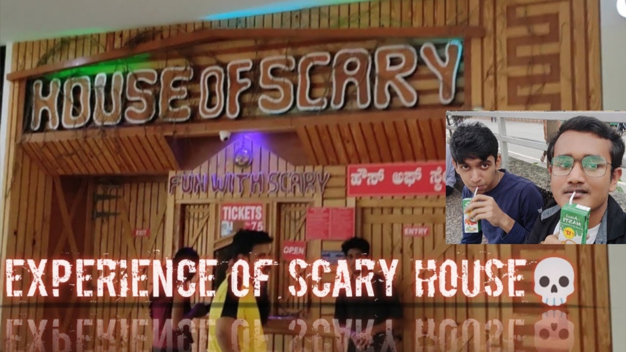 Scary House/GT Mall ghost house /scary zone in GT Mall/experience scary house in gt Mall/Vlog 2