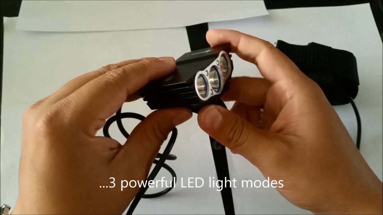 SolarStorm X3 Bicycle Cree LED Light Review/Testing